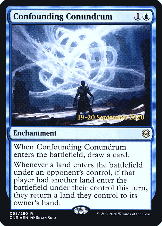 Confounding Conundrum [Zendikar Rising Prerelease Promos] | Odin's Place
