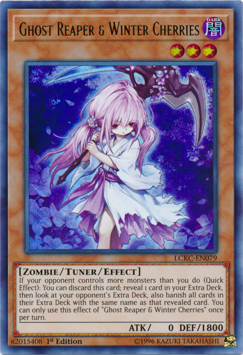 Ghost Reaper & Winter Cherries [LCKC-EN079] Ultra Rare | Odin's Place