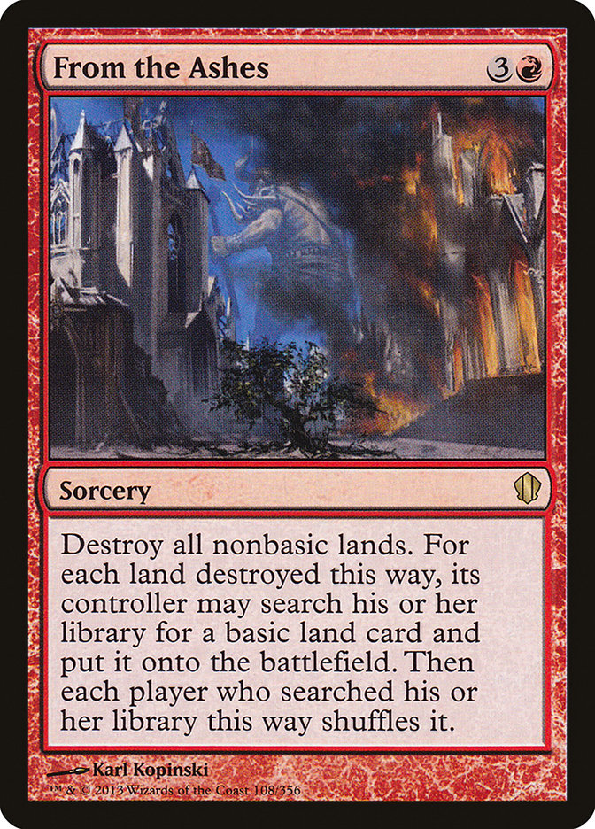 From the Ashes (108) [Commander 2013] | Odin's Place