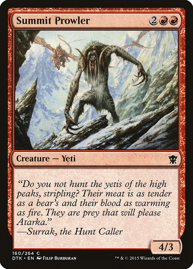 Summit Prowler (160) [Dragons of Tarkir] | Odin's Place