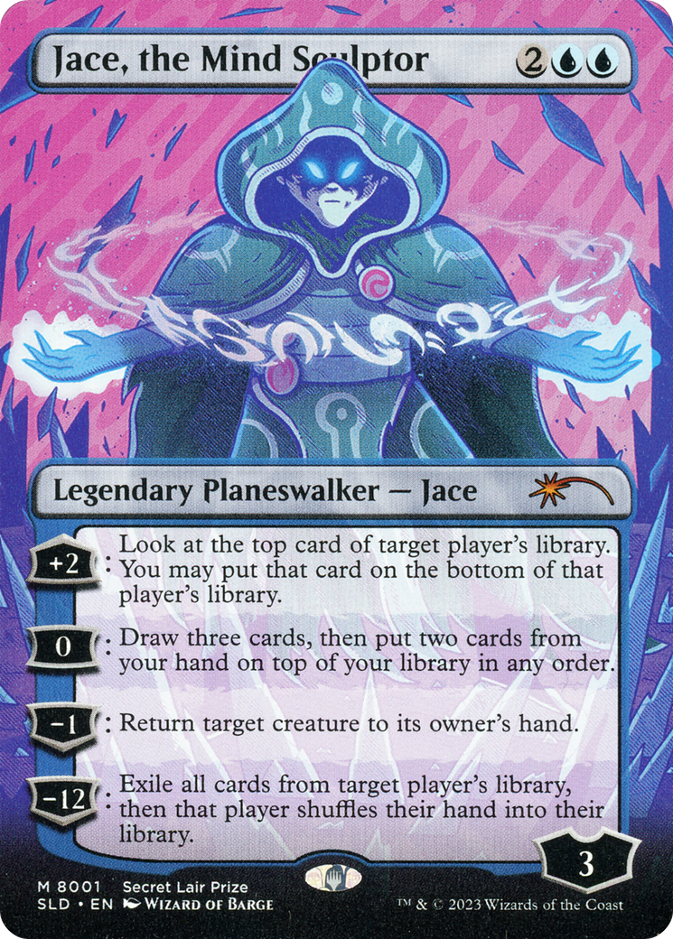 Jace, the Mind Sculptor (Borderless) [Secret Lair Drop Promos] | Odin's Place