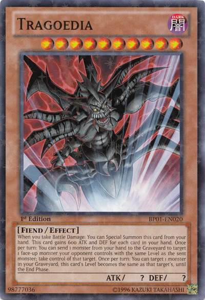 Tragoedia [BP01-EN020] Starfoil Rare | Odin's Place