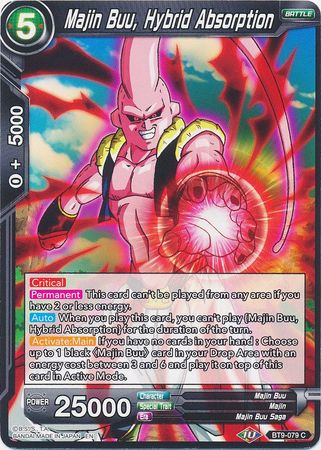 Majin Buu, Hybrid Absorption (BT9-079) [Universal Onslaught] | Odin's Place