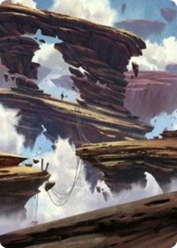 Boulderloft Pathway Art Card [Zendikar Rising Art Series] | Odin's Place