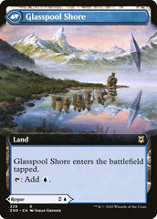 Glasspool Mimic // Glasspool Shore (Extended Art) [Zendikar Rising] | Odin's Place