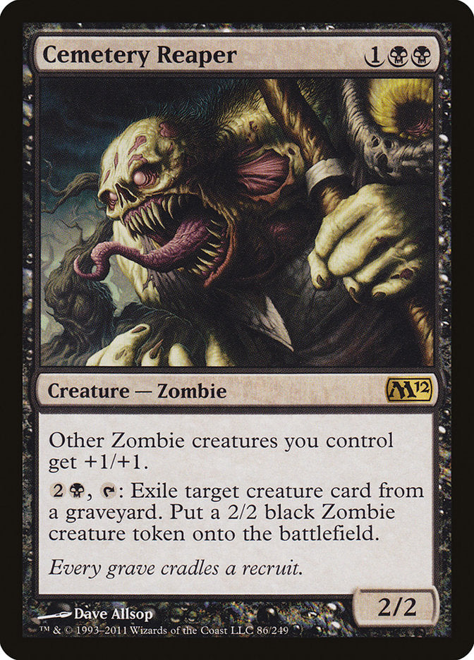 Cemetery Reaper (86) [Magic 2012] | Odin's Place