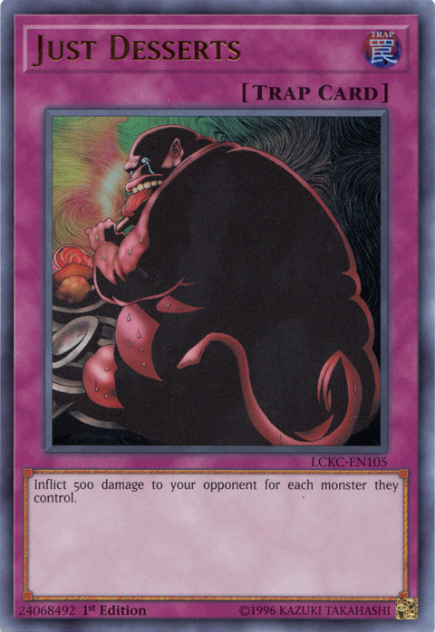 Just Desserts [LCKC-EN105] Ultra Rare | Odin's Place