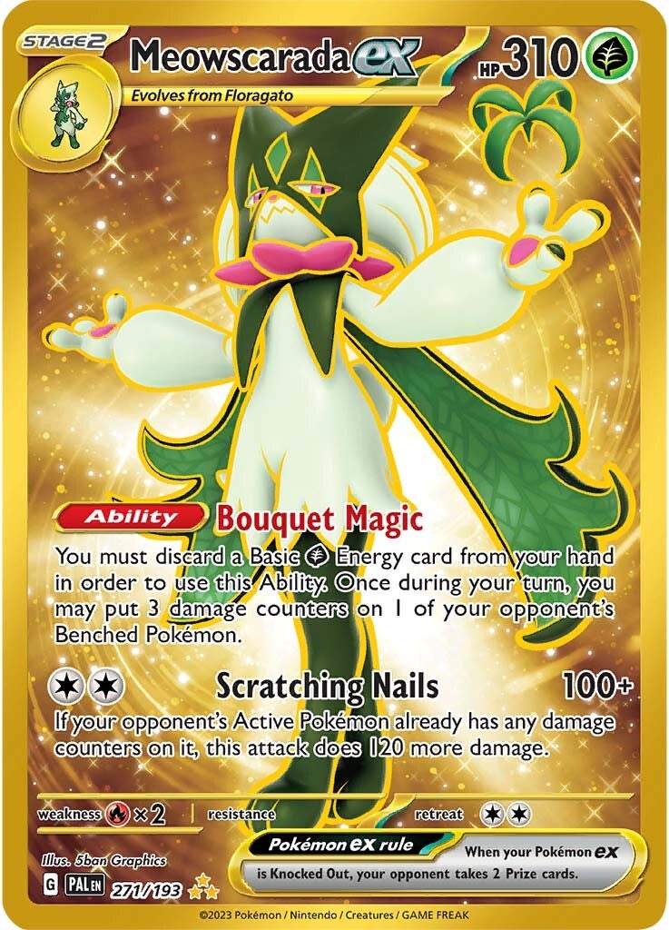 Meowscarada ex (271/193) [Scarlet & Violet: Paldea Evolved] | Odin's Place