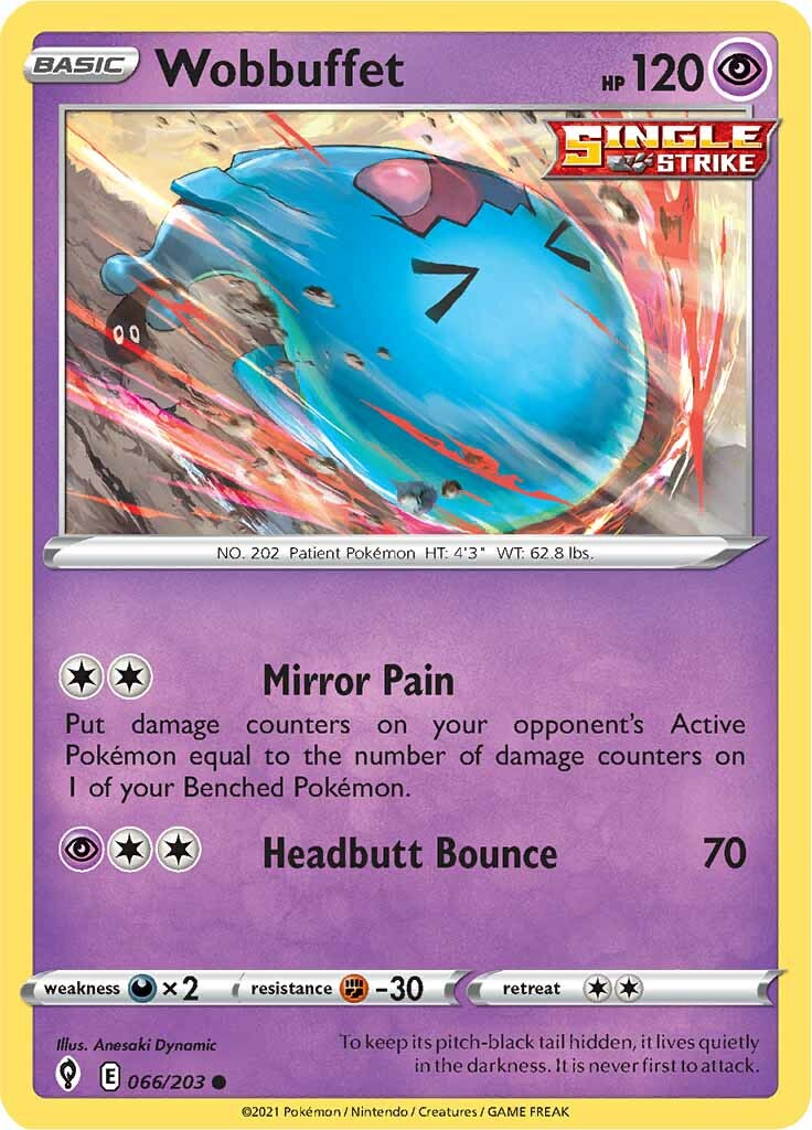 Wobbuffet (066/203) [Sword & Shield: Evolving Skies] | Odin's Place