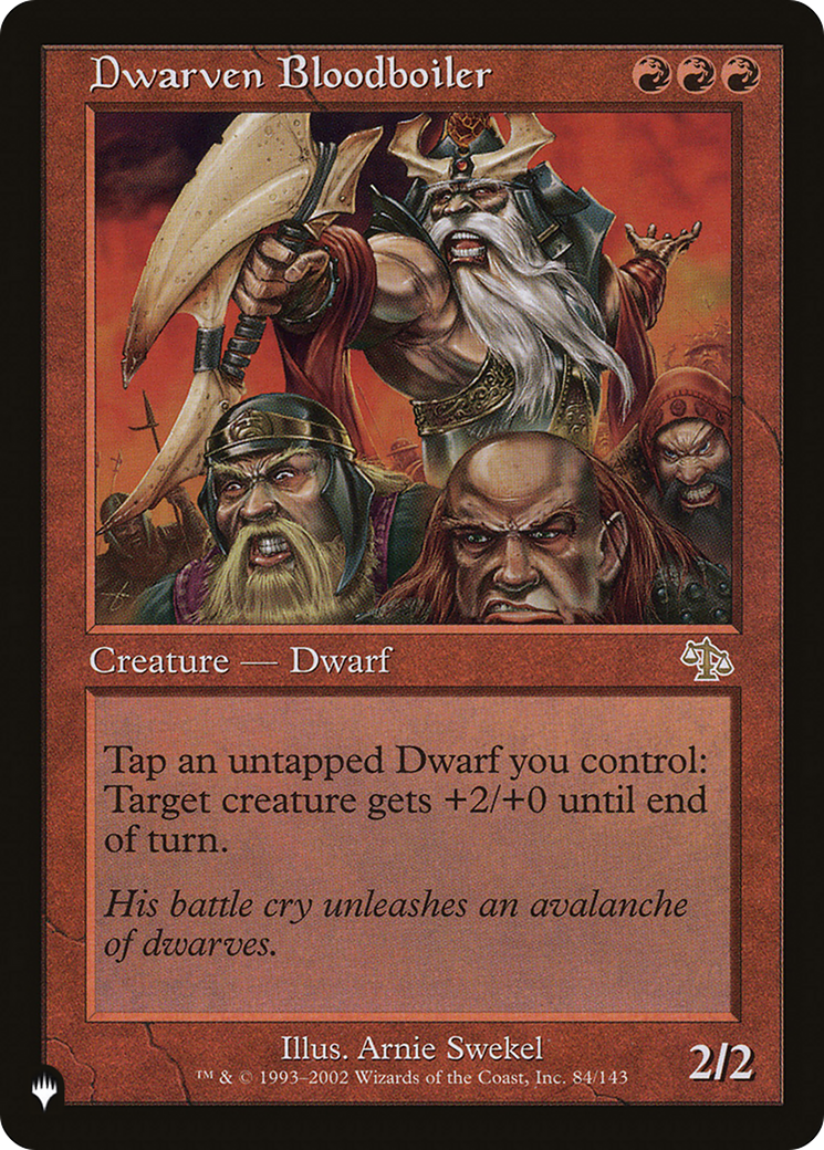Dwarven Bloodboiler [The List] | Odin's Place