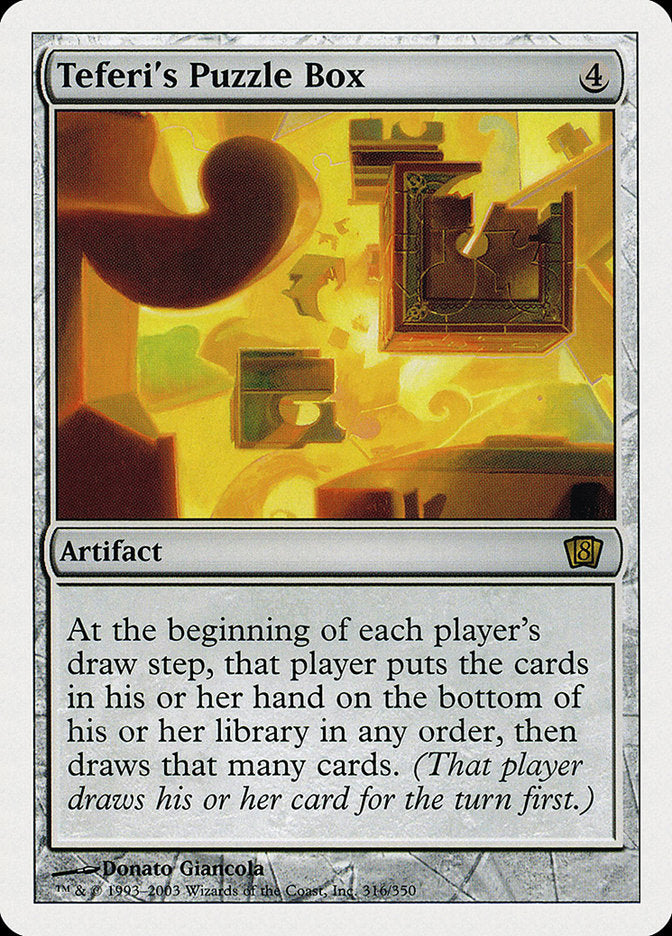 Teferi's Puzzle Box (316) [Eighth Edition] | Odin's Place