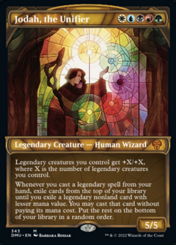 Jodah, the Unifier (Showcase Textured) [Dominaria United] | Odin's Place