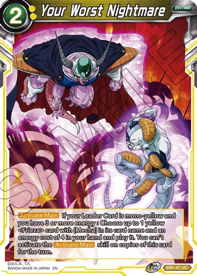 Your Worst Nightmare (EB1-047) [Battle Evolution Booster] | Odin's Place