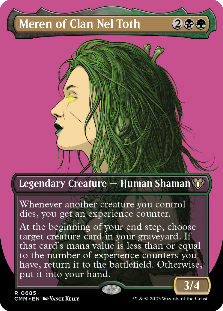 Meren of Clan Nel Toth (Borderless Profile) [Commander Masters] | Odin's Place