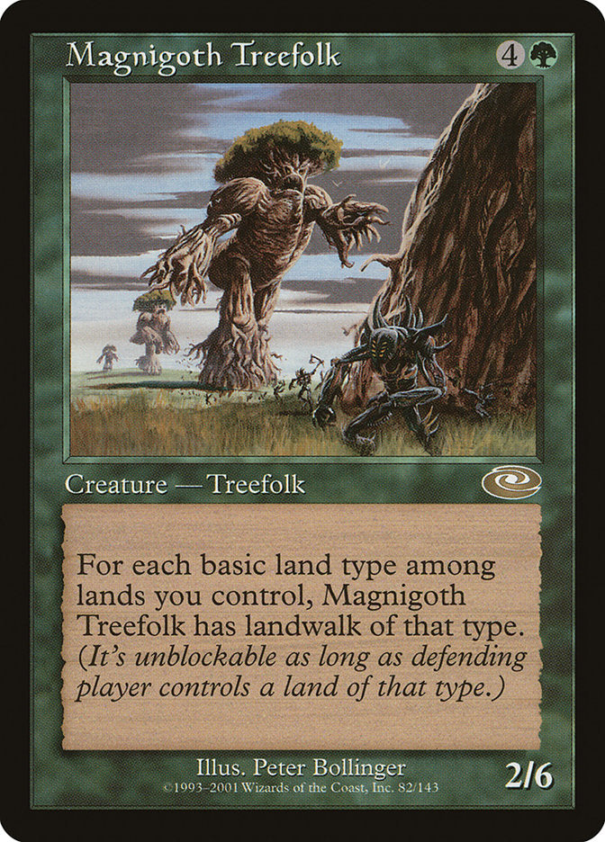 Magnigoth Treefolk (82) [Planeshift] | Odin's Place