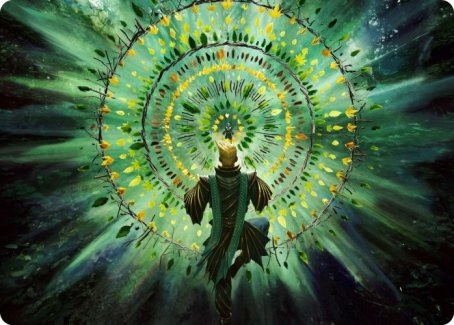 Verdant Mastery Art Card [Strixhaven: School of Mages Art Series] | Odin's Place