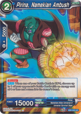 Pirina, Namekian Ambush (DB2-043) [Divine Multiverse] | Odin's Place