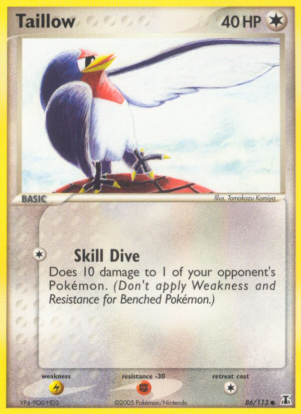 Taillow (86/113) [EX: Delta Species] | Odin's Place