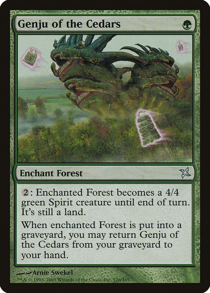 Genju of the Cedars (126) [Betrayers of Kamigawa] | Odin's Place