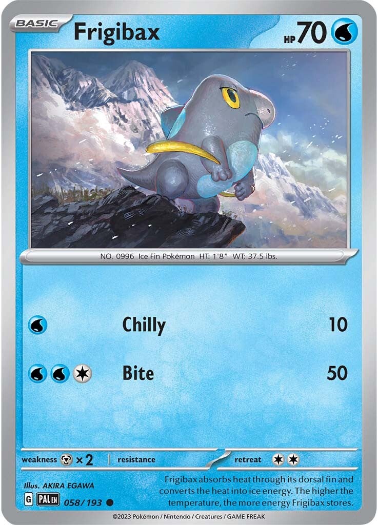 Frigibax (058/193) [Scarlet & Violet: Paldea Evolved] | Odin's Place