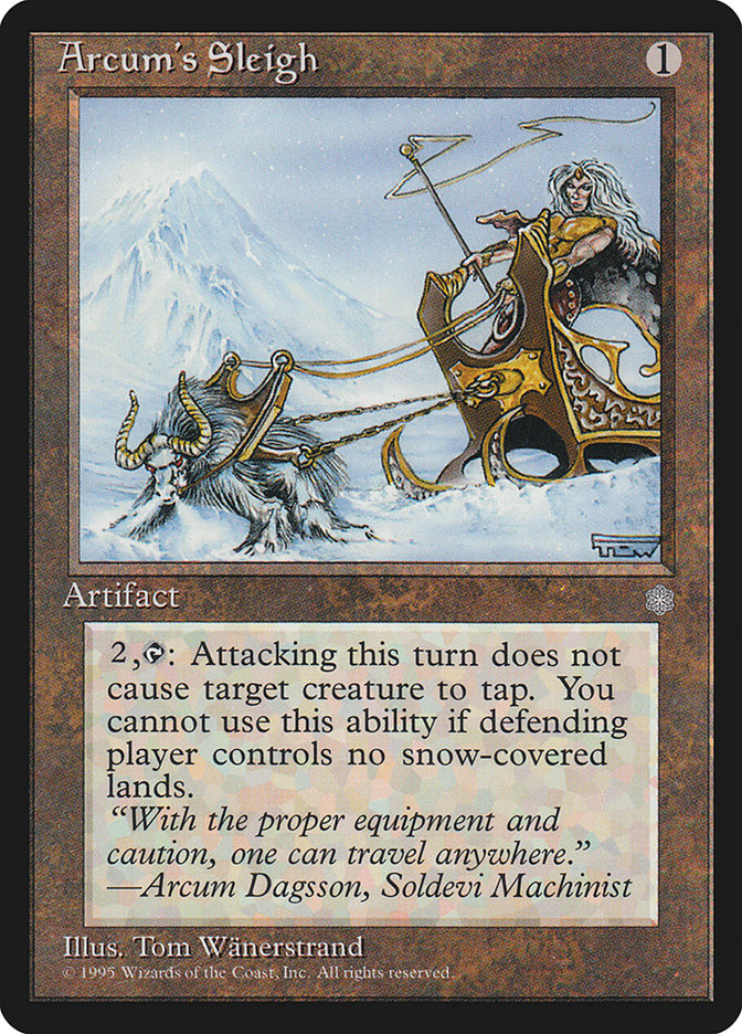 Arcum's Sleigh (309) [Ice Age] | Odin's Place