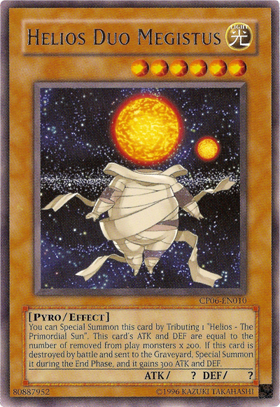Helios Duo Megistus [CP06-EN010] Rare | Odin's Place