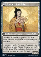 Michiko's Reign of Truth // Portrait of Michiko [Kamigawa: Neon Dynasty] | Odin's Place