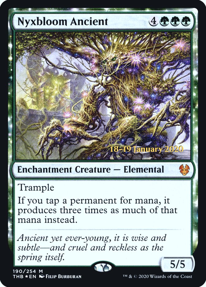 Nyxbloom Ancient [Theros Beyond Death Prerelease Promos] | Odin's Place