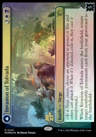 Invasion of Tolvada // The Broken Sky [March of the Machine Prerelease Promos] | Odin's Place