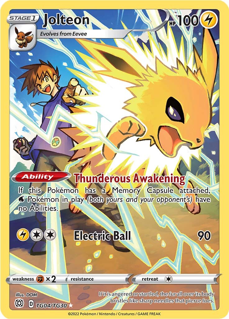 Jolteon (TG04/TG30) [Sword & Shield: Brilliant Stars] | Odin's Place