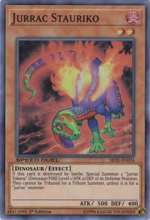 Jurrac Stauriko [SBTK-EN024] Super Rare | Odin's Place