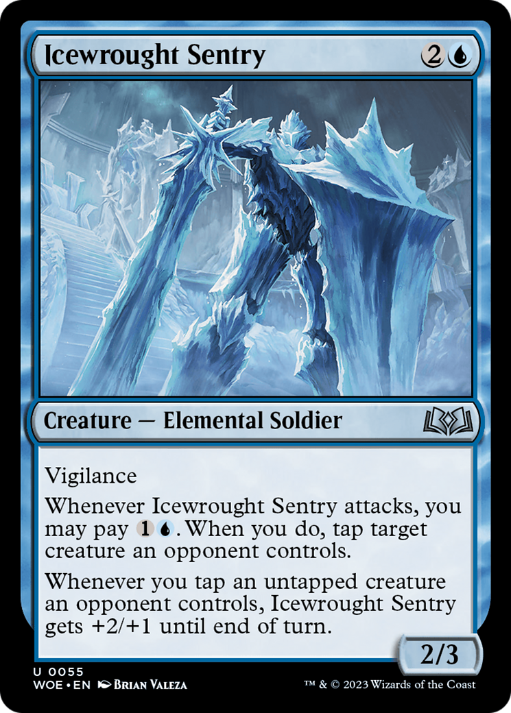 Icewrought Sentry [Wilds of Eldraine] | Odin's Place