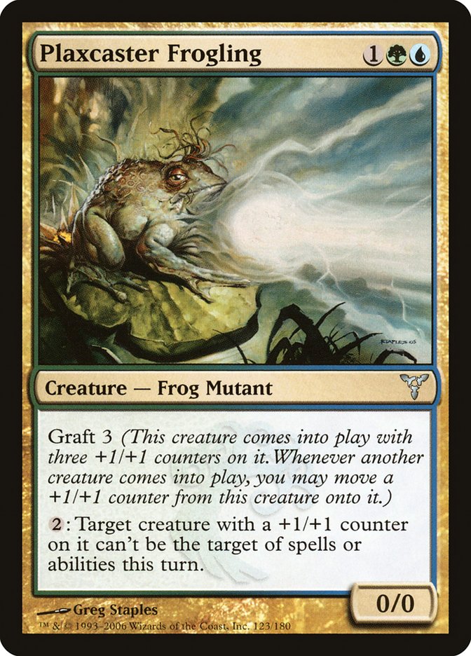 Plaxcaster Frogling (123) [Dissension] | Odin's Place