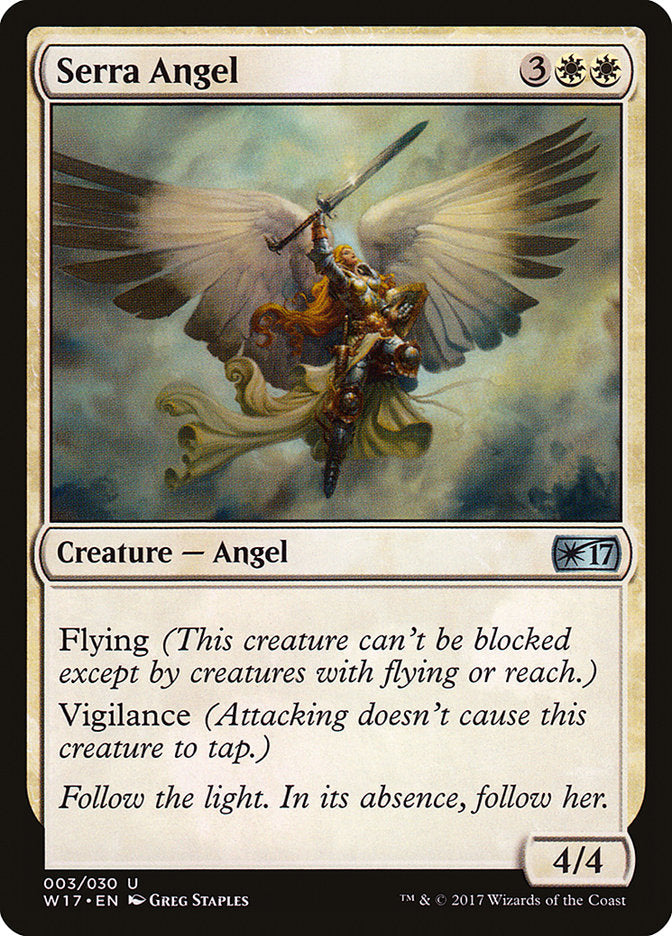 Serra Angel (3) [Welcome Deck 2017] | Odin's Place