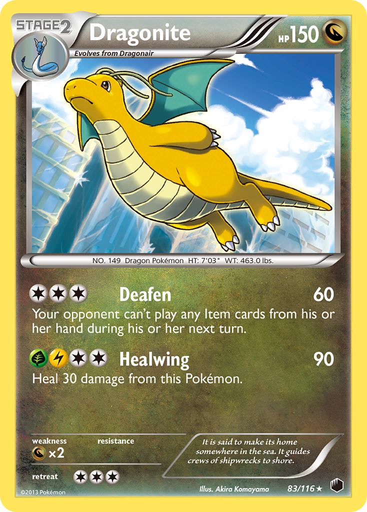 Dragonite (83/116) [Black & White: Plasma Freeze] | Odin's Place