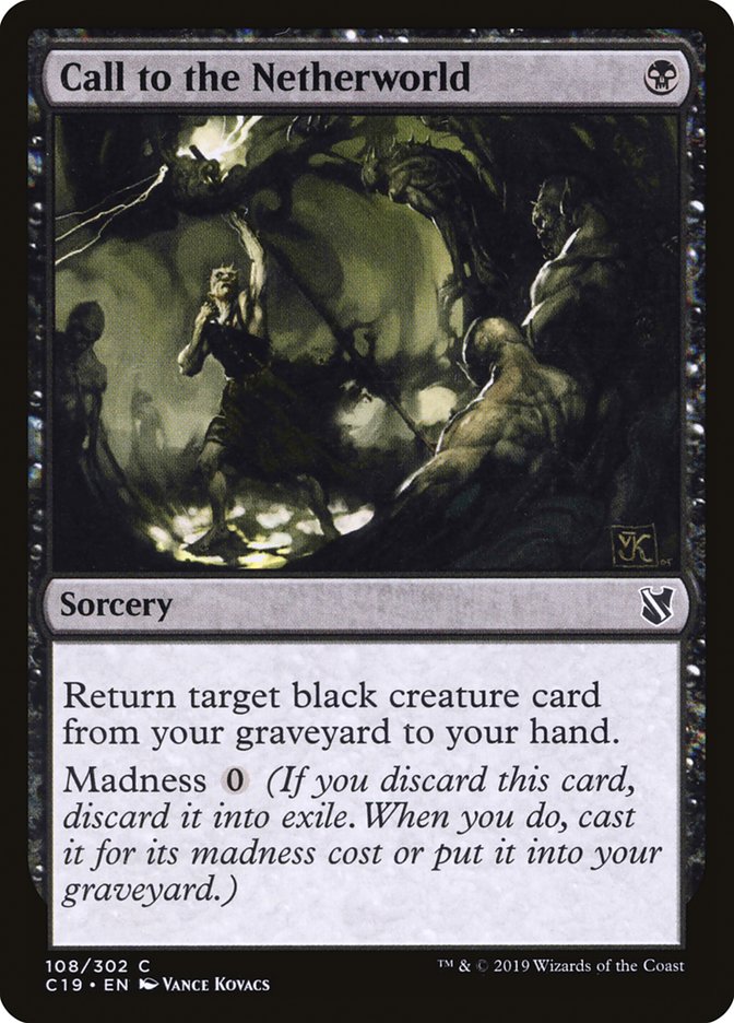 Call to the Netherworld [Commander 2019] | Odin's Place