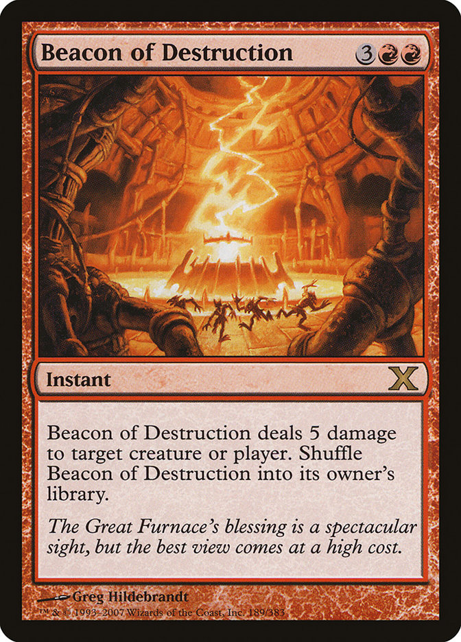 Beacon of Destruction (189) [Tenth Edition] | Odin's Place