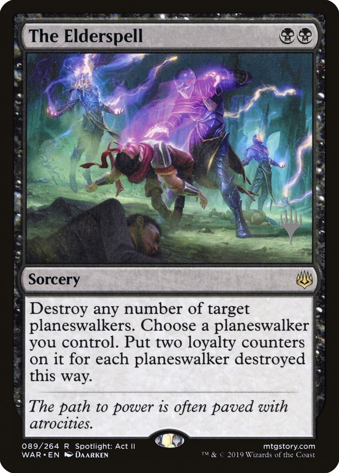 The Elderspell (Promo Pack) [War of the Spark Promos] | Odin's Place