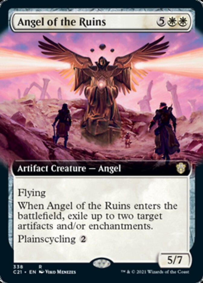Angel of the Ruins (Extended Art) [Commander 2021] | Odin's Place
