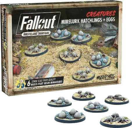 Fallout Wasteland Warfare: Mirelurk Hatchlings and Eggs | Odin's Place