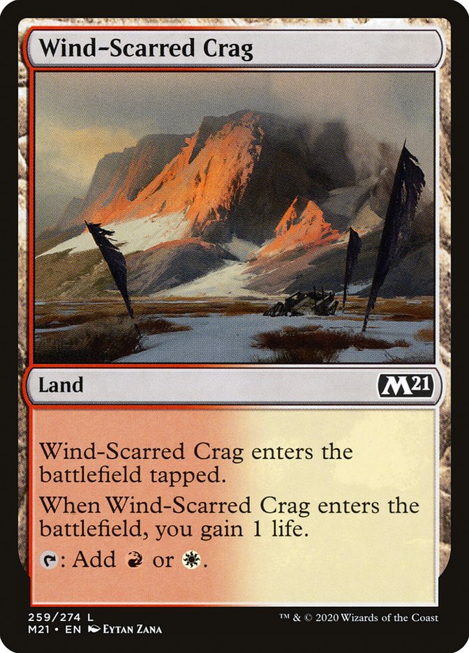 Wind-Scarred Crag [Core Set 2021] | Odin's Place