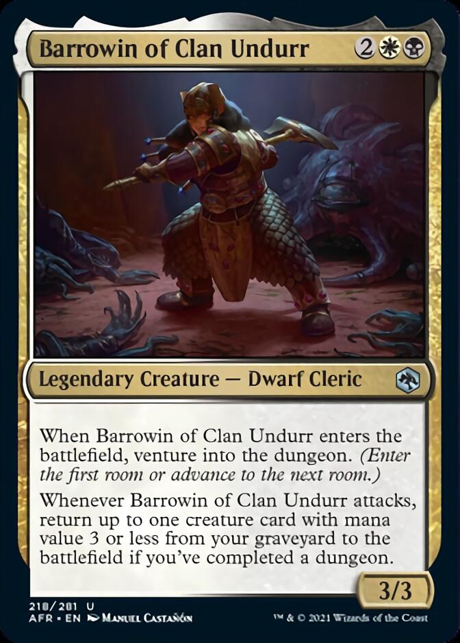 Barrowin of Clan Undurr [Dungeons & Dragons: Adventures in the Forgotten Realms] | Odin's Place