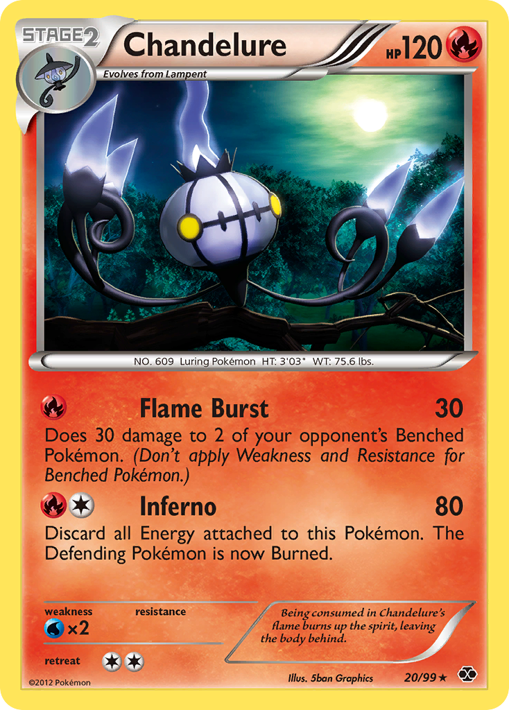 Chandelure (20/99) [Black & White: Next Destinies] | Odin's Place