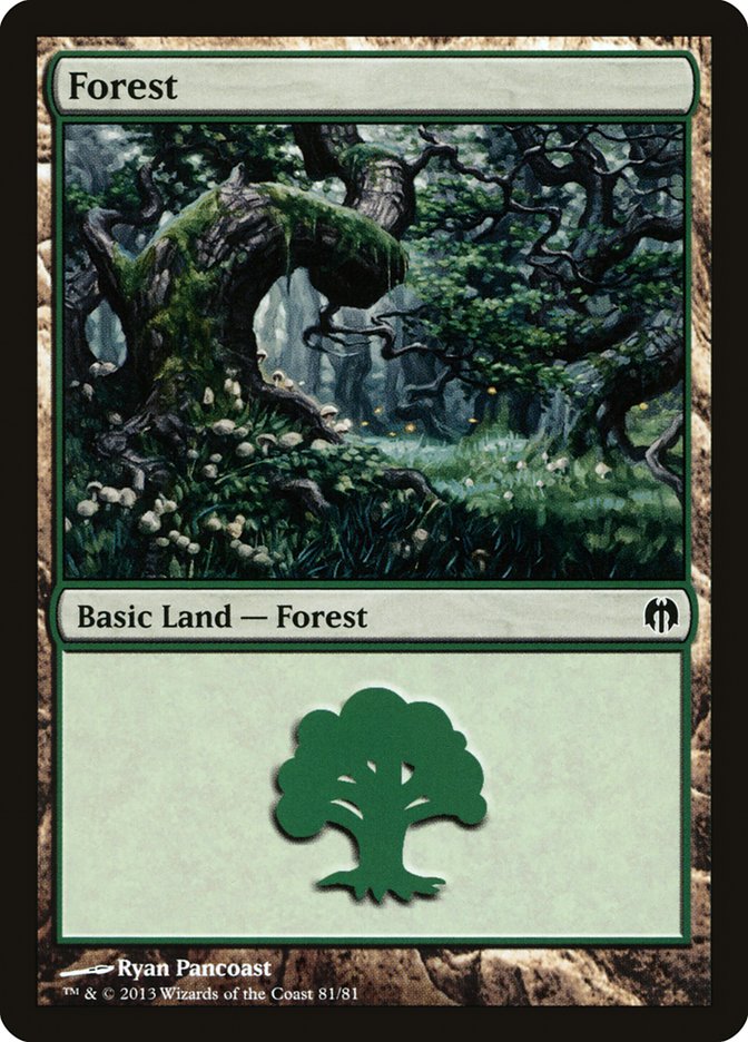 Forest (81) [Duel Decks: Heroes vs. Monsters] | Odin's Place