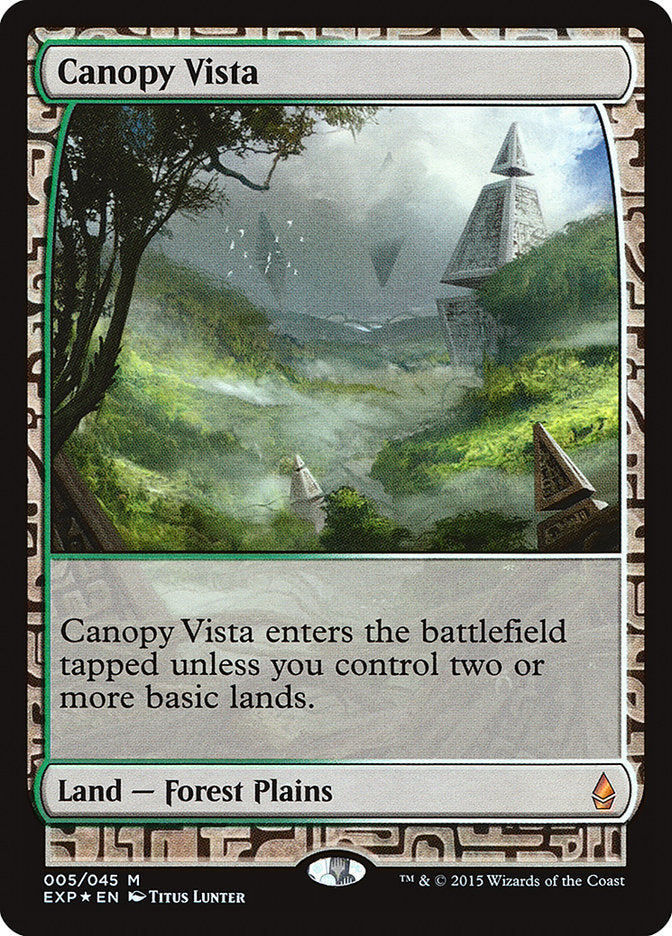 Canopy Vista (5) [Zendikar Expeditions] | Odin's Place