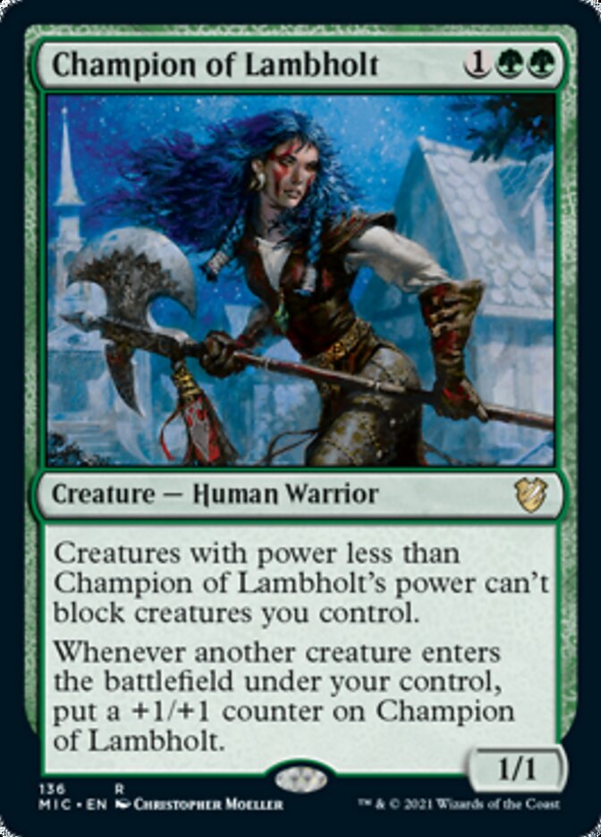 Champion of Lambholt [Innistrad: Midnight Hunt Commander] | Odin's Place