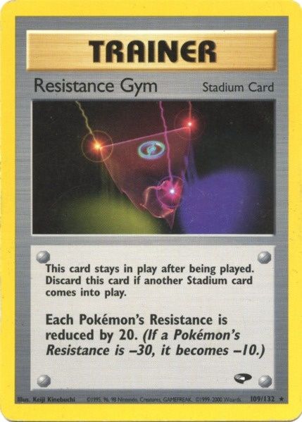 Resistance Gym (109/132) [Gym Challenge Unlimited] | Odin's Place
