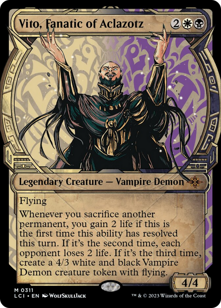 Vito, Fanatic of Aclazotz (Showcase) [The Lost Caverns of Ixalan] | Odin's Place