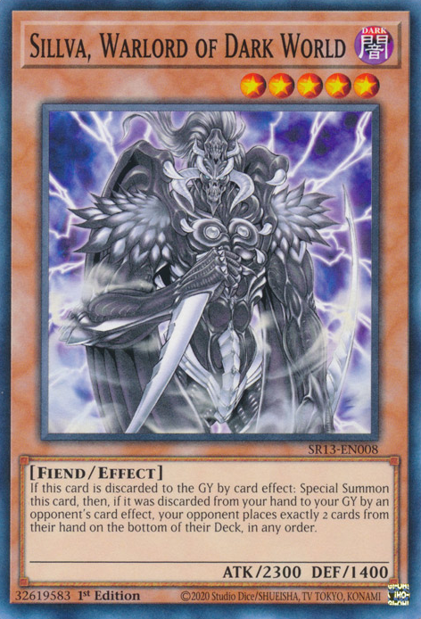 Sillva, Warlord of Dark World [SR13-EN008] Common | Odin's Place