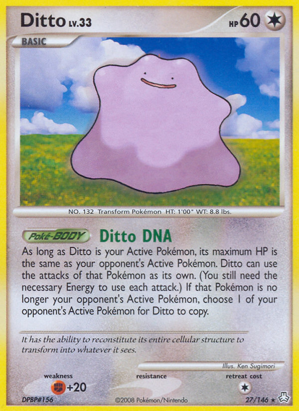 Ditto (27/146) [Diamond & Pearl: Legends Awakened] | Odin's Place